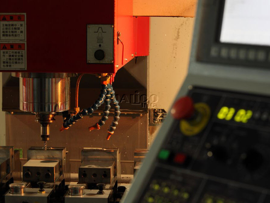 CNC milling 3 axis | Malico Inc.