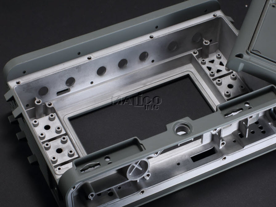 Die casting case | powder coating | Malico Inc.