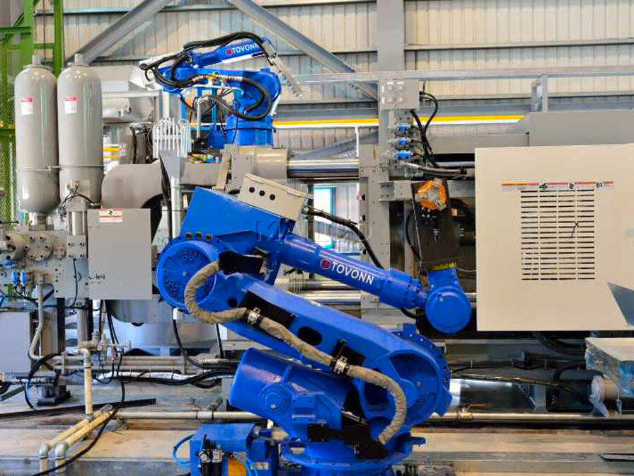 Die casting machine | Robotic Automation | Malico Inc.